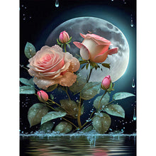 Carica l'immagine nel visualizzatore di Gallery, rosa chiaro di luna-Pieno di trapano Diamond Painting