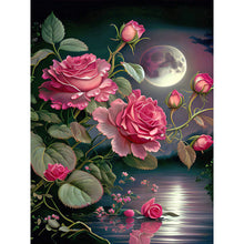 Carica l'immagine nel visualizzatore di Gallery, rosa chiaro di luna-Pieno di trapano Diamond Painting