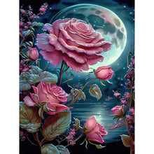 Carica l'immagine nel visualizzatore di Gallery, rosa chiaro di luna-Pieno di trapano Diamond Painting