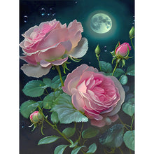 Carica l'immagine nel visualizzatore di Gallery, rosa chiaro di luna-Pieno di trapano Diamond Painting