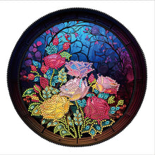 Carica l'immagine nel visualizzatore di Gallery, Parte farfalla in vetro colorato - Pittura diamante speciale - 30x30 cm