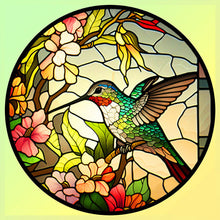 Carica l'immagine nel visualizzatore di Gallery, Vetrata Animale- Diamond Painting-30x30cm