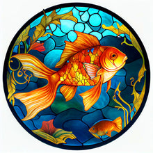 Carica l'immagine nel visualizzatore di Gallery, Vetrata Animale- Diamond Painting-30x30cm