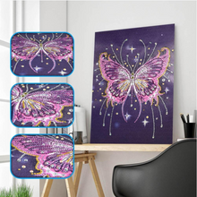 Carica l'immagine nel visualizzatore di Gallery, Strass Cristallo - Farfalla 30x40CM