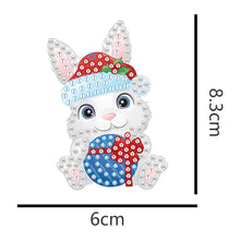 Carica l'immagine nel visualizzatore di Gallery, 5 pezzi/set Double Sided Christmas Diamond Painting DIY Hanging Pendant Trees Decoration