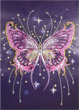 Carica l'immagine nel visualizzatore di Gallery, Strass Cristallo - Farfalla 30x40CM