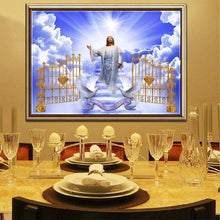 Carica l'immagine nel visualizzatore di Gallery, Porta religione - diamante rotondo pieno - 40x30cm