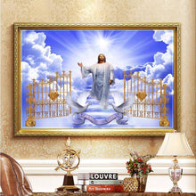Carica l'immagine nel visualizzatore di Gallery, Porta religione - diamante rotondo pieno - 40x30cm