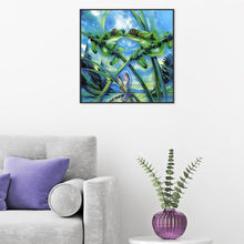 Carica l'immagine nel visualizzatore di Gallery, Rana animale - diamante rotondo completo - 30x30cm