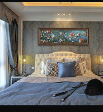 Carica l'immagine nel visualizzatore di Gallery, Uccello fiore - pittura di diamante rotondo - 80x30cm