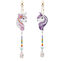 Carica l'immagine nel visualizzatore di Gallery, Finestra laterale sospesa doppia diamante 5D fai-da-te