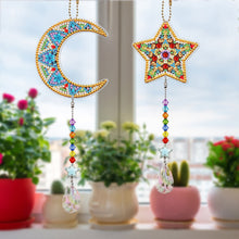 Carica l'immagine nel visualizzatore di Gallery, Finestra laterale sospesa doppia diamante 5D fai-da-te