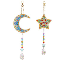 Carica l'immagine nel visualizzatore di Gallery, Finestra laterale sospesa doppia diamante 5D fai-da-te