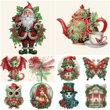 Carica l'immagine nel visualizzatore di Gallery, Speciale parziale di Natale Diamond Painting-30x30cm