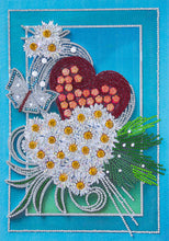 Carica l'immagine nel visualizzatore di Gallery, Fiore - Pittura diamante parziale a forma speciale 30*40cm