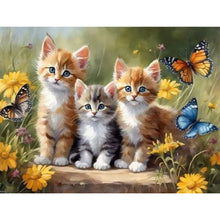 Carica l&#39;immagine nel visualizzatore di Gallery, Cat-Square Diamond Painting-40x30cm
