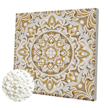 Carica l'immagine nel visualizzatore di Gallery, Elegant Girl-Partial Pearl Painting Kit with Frame-25x25cm
