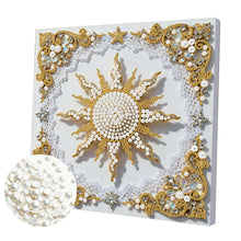 Carica l'immagine nel visualizzatore di Gallery, Elegant Girl-Partial Pearl Painting Kit with Frame-25x25cm
