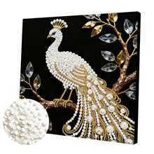 Carica l'immagine nel visualizzatore di Gallery, Pumpkin-Partial Pearl Painting Kit with Frame-25x25cm
