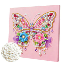 Carica l'immagine nel visualizzatore di Gallery, Jellyfish-Partial Pearl Painting Kit with Frame-25x25cm
