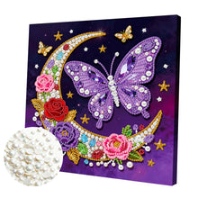 Carica l'immagine nel visualizzatore di Gallery, Jellyfish-Partial Pearl Painting Kit with Frame-25x25cm
