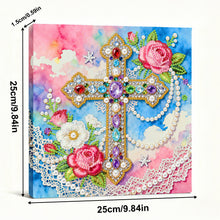 Carica l'immagine nel visualizzatore di Gallery, Cross-Partial Pearl Painting Kit with Frame-25x25cm
