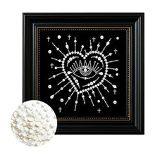 Carica l'immagine nel visualizzatore di Gallery, Heart-Partial Pearl Painting Kit with Frame-27x27cm
