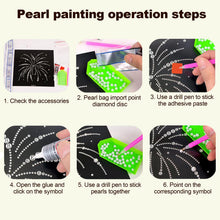 Carica l'immagine nel visualizzatore di Gallery, Heart-Partial Pearl Painting Kit with Frame-27x27cm
