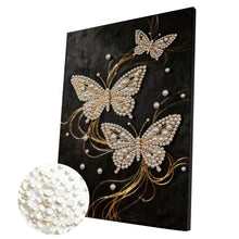 Carica l'immagine nel visualizzatore di Gallery, Jellyfish-Partial Pearl Painting Kit with Frame-30x40cm
