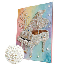 Carica l'immagine nel visualizzatore di Gallery, Waves-Partial Pearl Painting Kit with Frame-30x40cm

