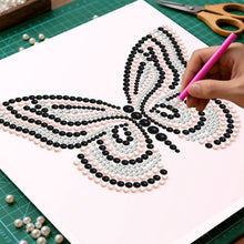 Carica l'immagine nel visualizzatore di Gallery, Butterfly-Partial Pearl Painting Kit with Frame-30x30cm
