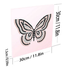 Carica l'immagine nel visualizzatore di Gallery, Butterfly-Partial Pearl Painting Kit with Frame-30x30cm
