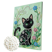 Carica l'immagine nel visualizzatore di Gallery, Unicorn-Partial Pearl Painting Kit with Frame-30x40cm
