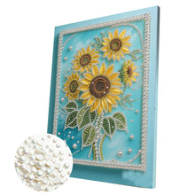Carica l'immagine nel visualizzatore di Gallery, Unicorn-Partial Pearl Painting Kit with Frame-30x40cm
