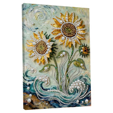 Carica l'immagine nel visualizzatore di Gallery, Lotus-Partial Pearl Painting Kit with Frame-30x40cm
