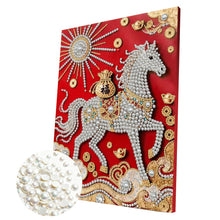 Carica l'immagine nel visualizzatore di Gallery, Lotus-Partial Pearl Painting Kit with Frame-30x40cm
