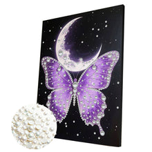 Carica l'immagine nel visualizzatore di Gallery, Snowflake-Partial Pearl Painting Kit with Frame-30x40cm
