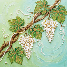 Carica l'immagine nel visualizzatore di Gallery, New Pearl Painting-Partial Pearl Painting Kit with Frame-25x25cm
