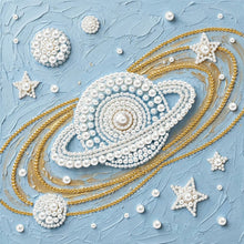 Carica l'immagine nel visualizzatore di Gallery, New Pearl Painting-Partial Pearl Painting Kit with Frame-25x25cm
