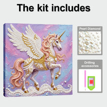 Carica l'immagine nel visualizzatore di Gallery, New Pearl Painting-Partial Pearl Painting Kit with Frame-25x25cm
