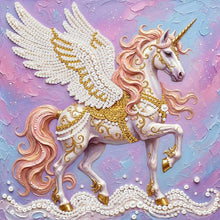 Carica l'immagine nel visualizzatore di Gallery, New Pearl Painting-Partial Pearl Painting Kit with Frame-25x25cm
