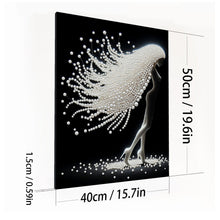 Carica l'immagine nel visualizzatore di Gallery, Woman-Partial Pearl Painting Kit with Frame-40x50cm
