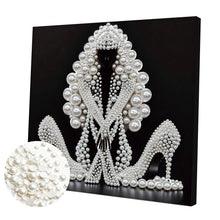 Carica l'immagine nel visualizzatore di Gallery, Umbrella Angel-Partial Pearl Painting Kit with Frame-30x30cm
