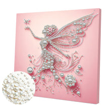 Carica l'immagine nel visualizzatore di Gallery, Umbrella Angel-Partial Pearl Painting Kit with Frame-30x30cm
