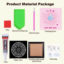 Carica l'immagine nel visualizzatore di Gallery, Mandala-Partial Pearl Painting Kit with Frame-27x27cm
