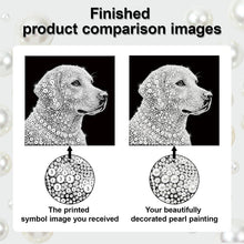 Carica l'immagine nel visualizzatore di Gallery, Golden Retriever-Partial Pearl Painting Kit with Frame-25x25cm

