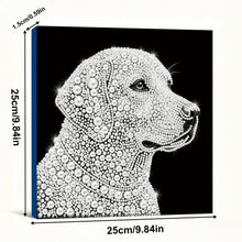 Carica l'immagine nel visualizzatore di Gallery, Golden Retriever-Partial Pearl Painting Kit with Frame-25x25cm
