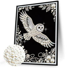 Carica l'immagine nel visualizzatore di Gallery, Owl-Partial Pearl Painting Kit Without Frame-30x40cm

