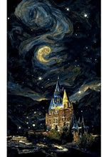 Carica l&#39;immagine nel visualizzatore di Gallery, Harry potter-The Starry Night -Diamond Painting- 30*50cm
