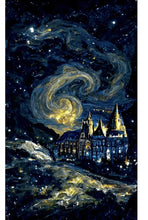 Carica l&#39;immagine nel visualizzatore di Gallery, Harry potter-The Starry Night -Diamond Painting- 30*50cm
